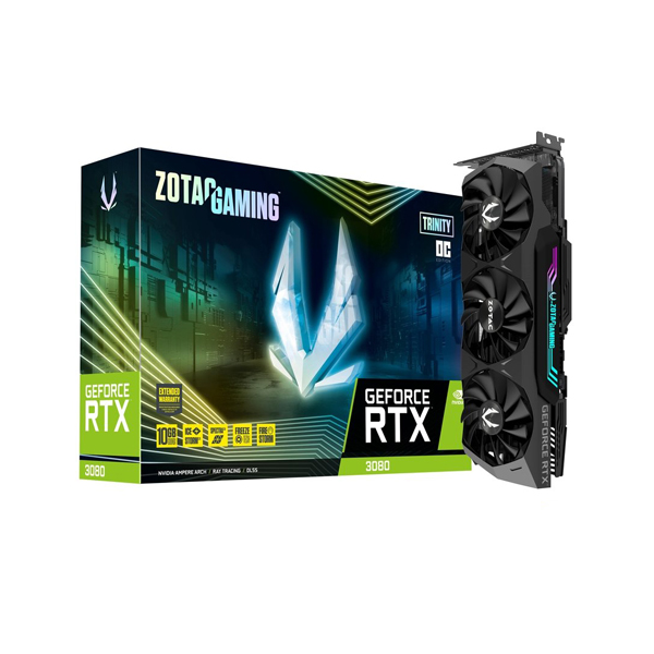 Zotac RTX 3080 Trinity OC 10GB Graphics Card